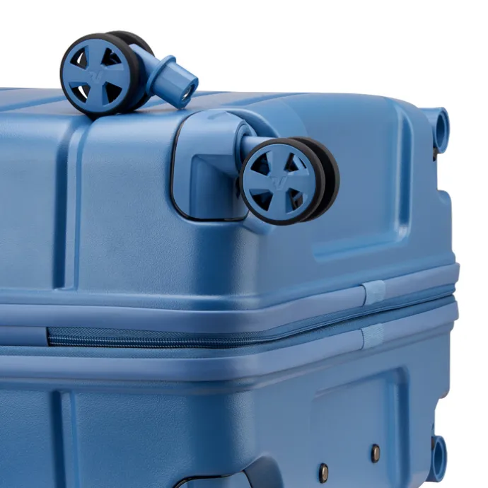 Roncato ReLIFE Expandable Trolley 78 Detachable Wheels blu retro