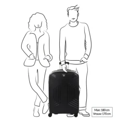 Roncato Ypsilon 4.0 Expandable Trolley 78 blu notte