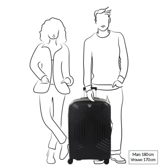 Roncato Ypsilon 4.0 Expandable Trolley 78 blu notte