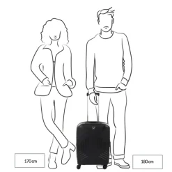 Roncato Ypsilon 4.0 Expandable Trolley with USB 55 burgundy