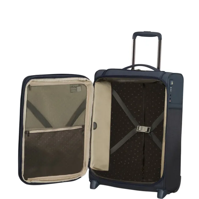 Samsonite Airea Upright 55 Exp Toppocket dark blue