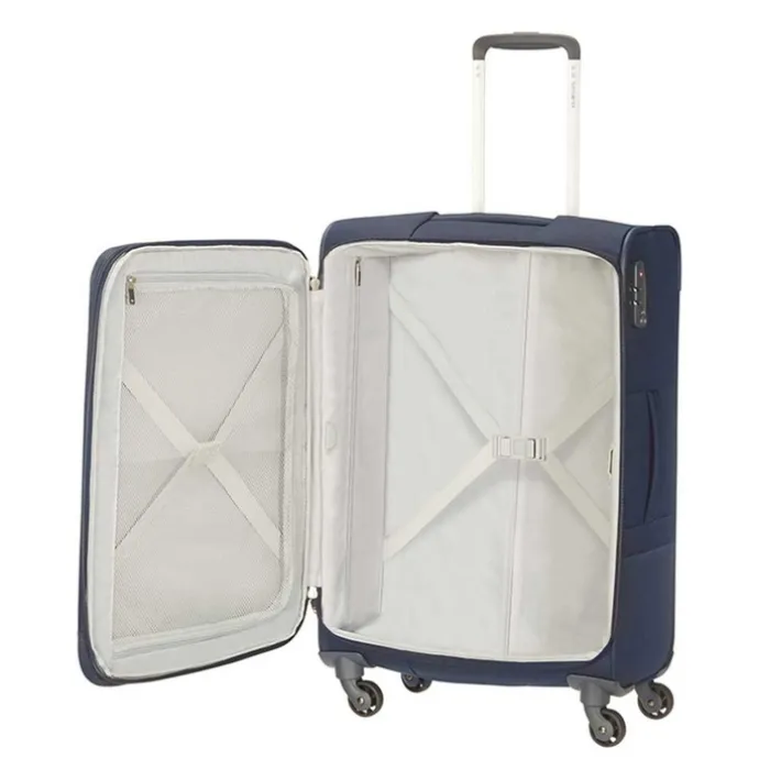 Samsonite Base Boost Spinner 78 Expandable navy blue