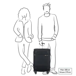 Samsonite Base Boost Spinner 66 Expandable navy blue