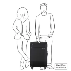 Samsonite Base Boost Spinner 78 Expandable black