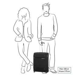 Samsonite Base Boost Upright 55 Lenght 40 black