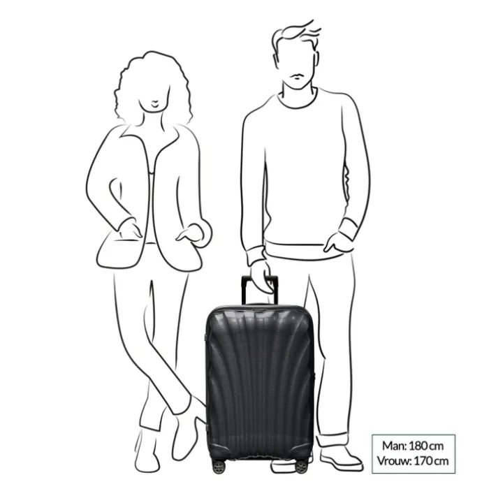 Samsonite C-Lite Spinner 69 midnight blue