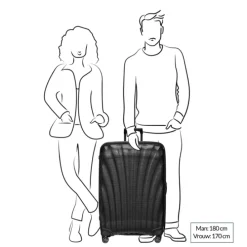 Samsonite C-Lite Spinner 81 off white
