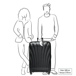 Samsonite C-Lite Spinner 86 metallic green