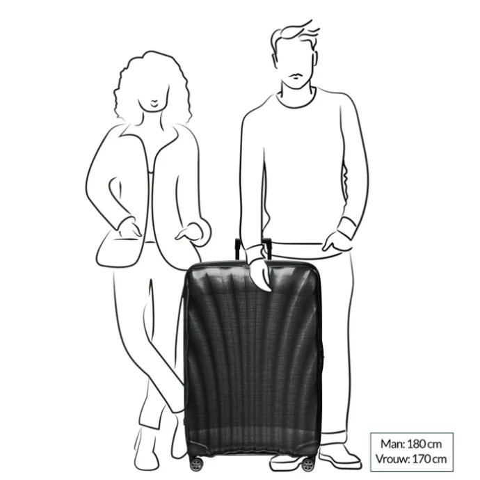 Samsonite C-Lite Spinner 86 midnight blue