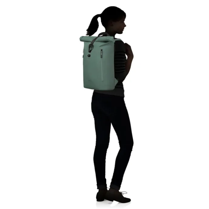Samsonite Coatify Biz Rolltop Backpack 14.1" green