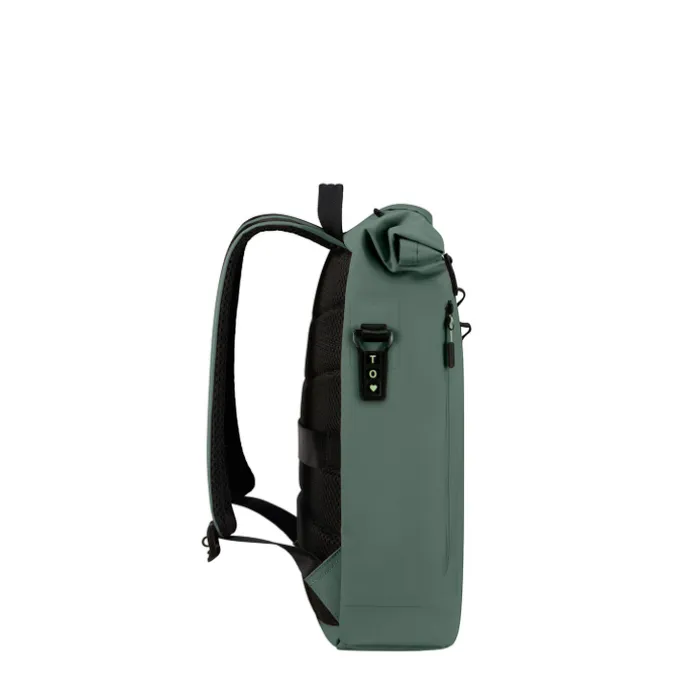 Samsonite Coatify Biz Rolltop Backpack 14.1" green