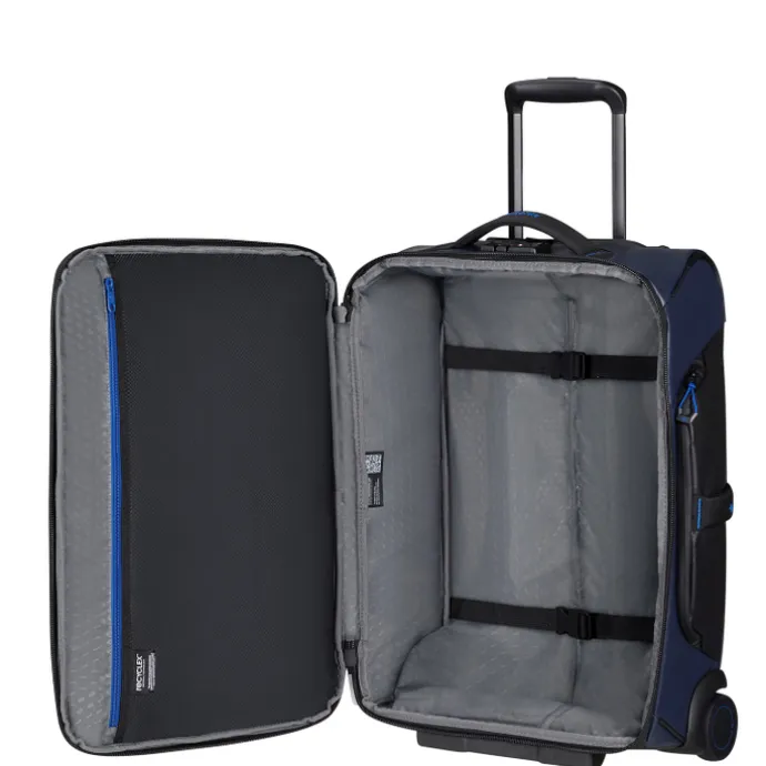 Samsonite Ecodiver Duffle/Wheels 55 blue nights