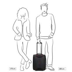 Samsonite Ecodiver Duffle/Wheels Underseater black