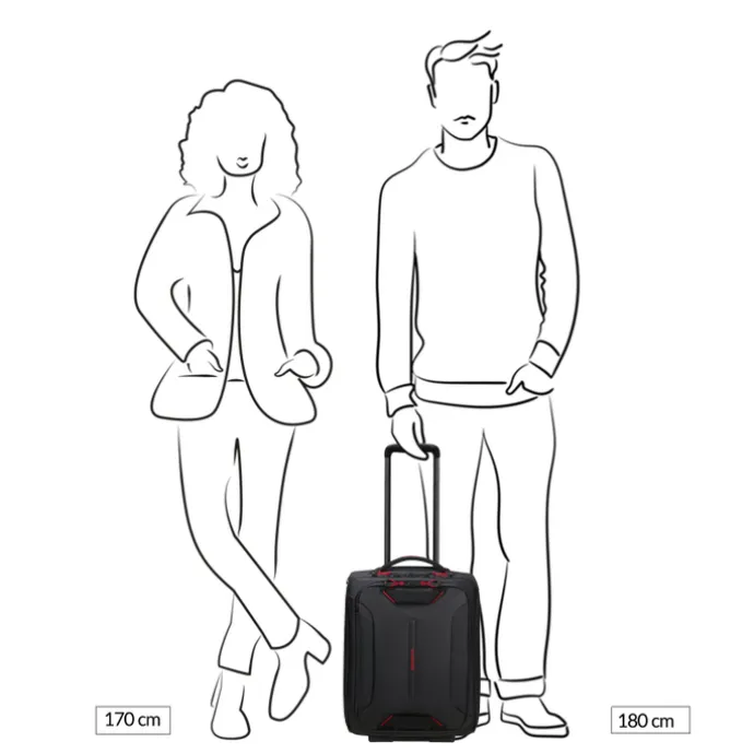 Samsonite Ecodiver Duffle/Wheels Underseater blue nights