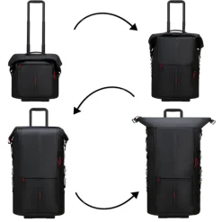 Samsonite Ecodiver Foldable Wheeled Duffle 4-In-1 climbing ivy