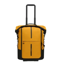 Samsonite Ecodiver Foldable Duffle/Wheels 4-IN-1 yellow