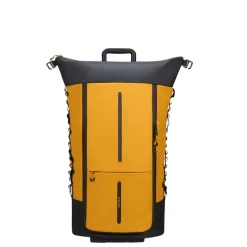 Samsonite Ecodiver Foldable Duffle/Wheels 4-IN-1 yellow