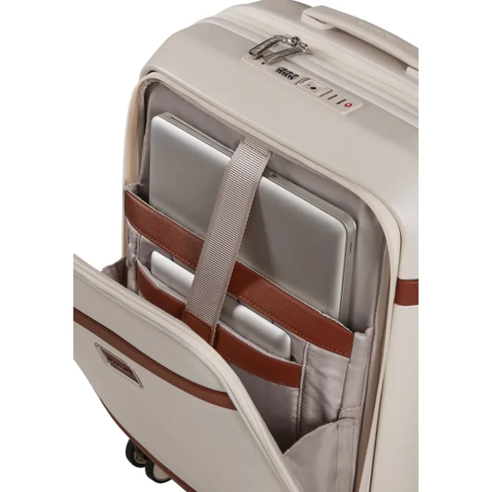 Samsonite Image Spinner 55/20 Expandable Easy Access ivory