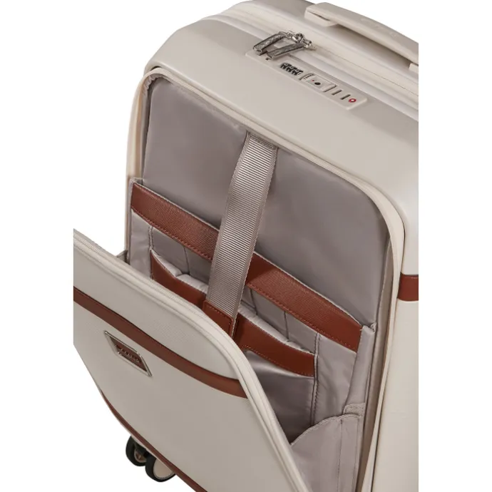 Samsonite Image Spinner 55/20 Expandable Easy Access ivory