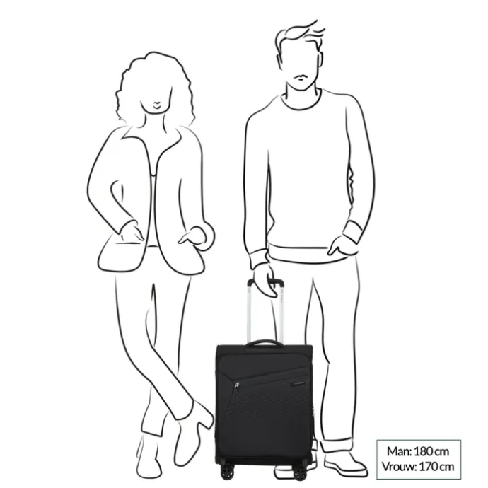 Samsonite Litebeam Spinner 55 climbing ivy