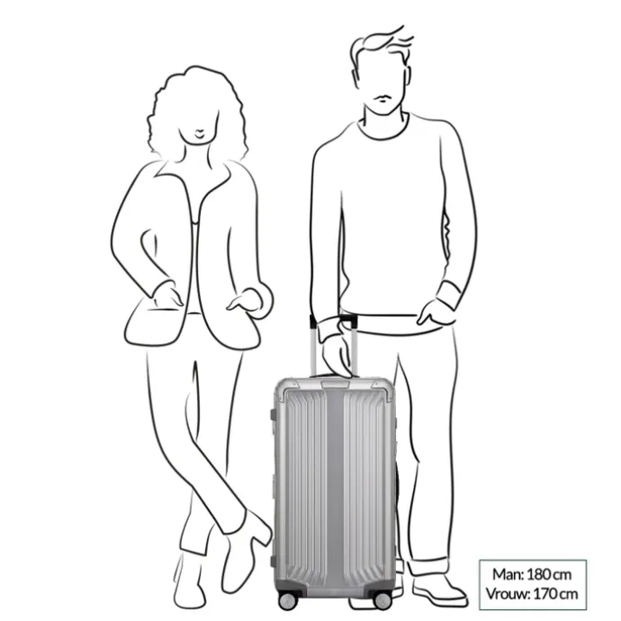 Samsonite Lite-Box Alu Trunk 74 aluminium
