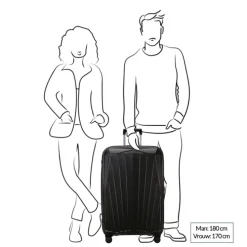 Samsonite Major-Lite Spinner 77 black