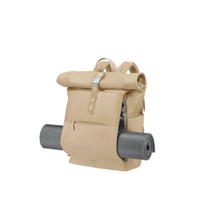 Samsonite 4Pack Laptop Rolltop Backpack 15.6" sand