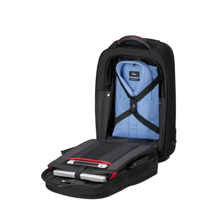 Samsonite Pro-DLX 6 Laptop Backpack Wheels 17.3" black