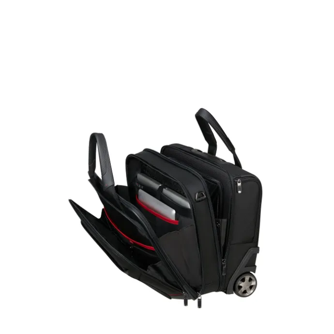 Samsonite Pro-DLX 6 Rolling Tote 15.6" black