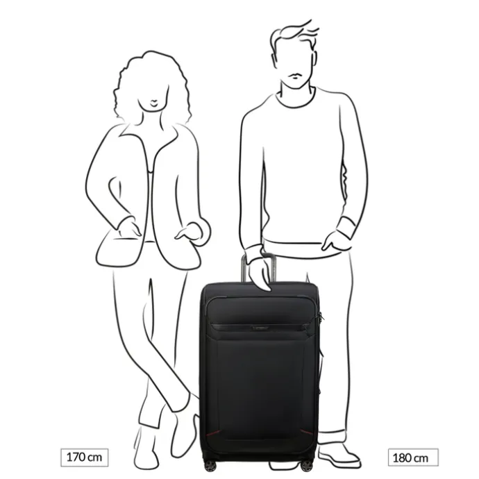 Samsonite Pro-DLX 6 TRVL Spinner 79 Exp black
