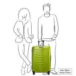 Samsonite Proxis Spinner 75 lime