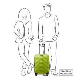 Samsonite Proxis Spinner 55 Expandable lime