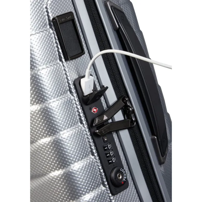 Samsonite Proxis Spinner 55 Expandable silver