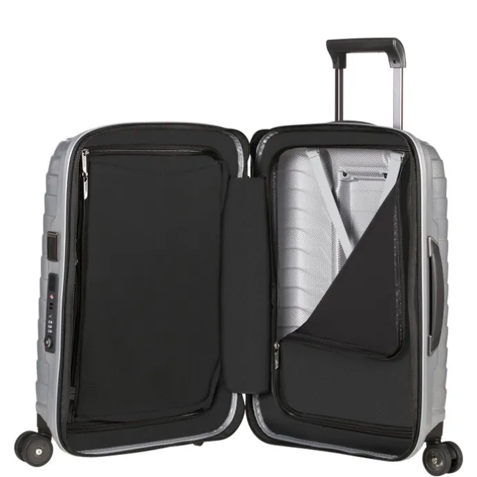 Samsonite Proxis Spinner 55 Expandable silver