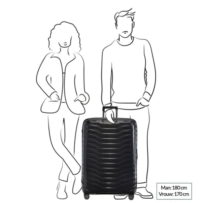 Samsonite Proxis Spinner 81 honey gold