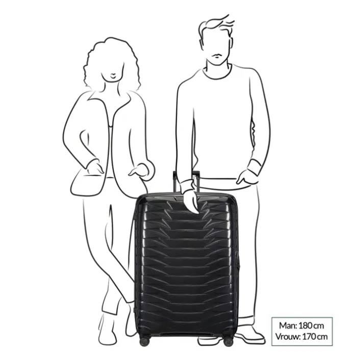 Samsonite Proxis Spinner 86 black