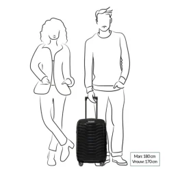 Samsonite Proxis Spinner 55/35 Expandable matt graphite