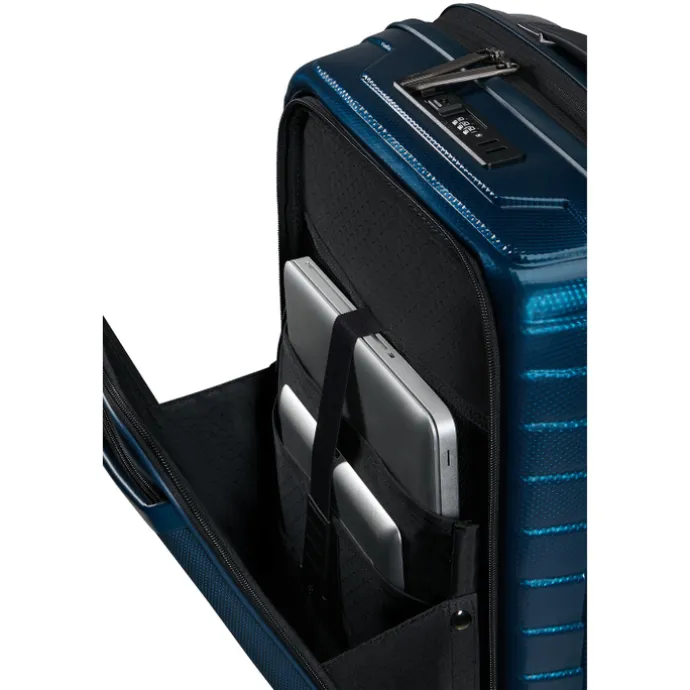 Samsonite Proxis Spinner 55 Exp Easy Access petrol blue