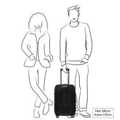 Samsonite Proxis Spinner 55/35 Expandable petrol blue