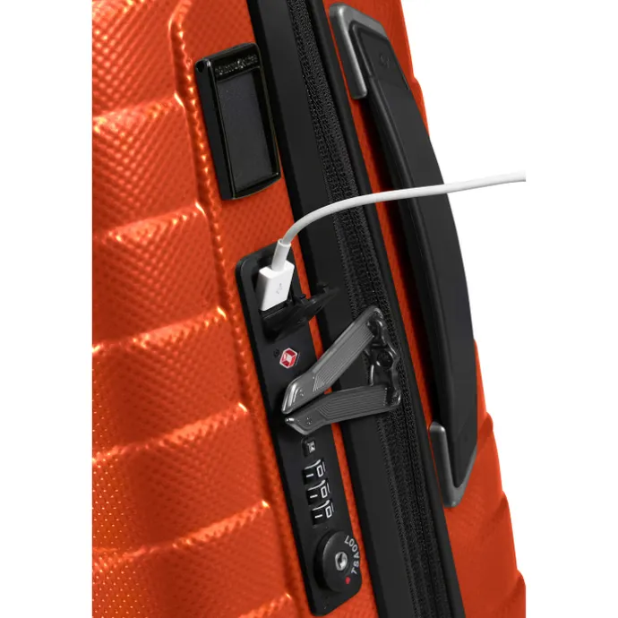 Samsonite Proxis Spinner 55/20 Expandable Length 35Cm flame