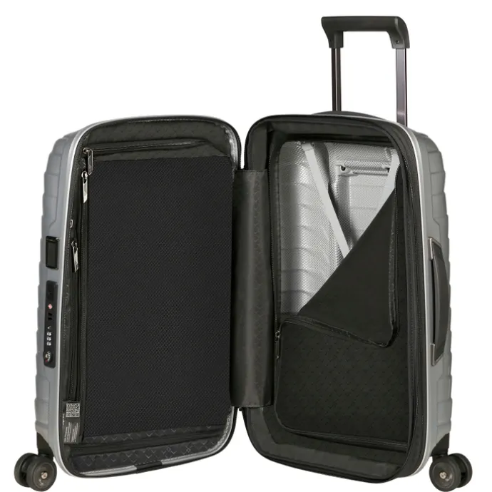 Samsonite Proxis Spinner 55/35 Expandable silver