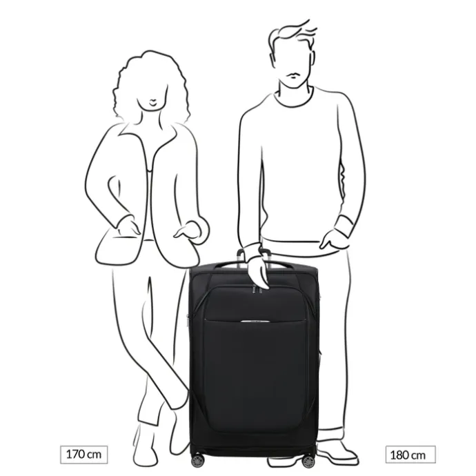 Samsonite Re-Lite Spinner 83/31 Expandable midnight blue