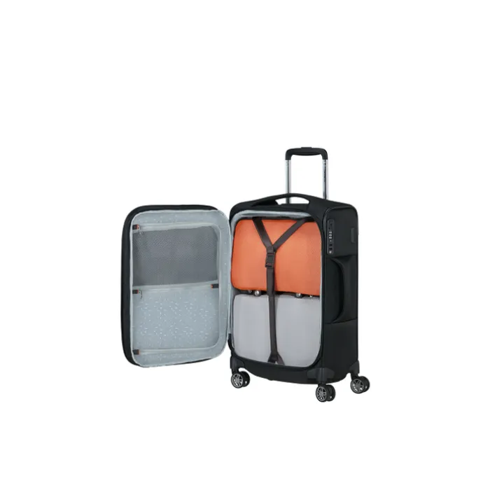 Samsonite Re-Lite Spinner 55/20 Expandable Length 35Cm black