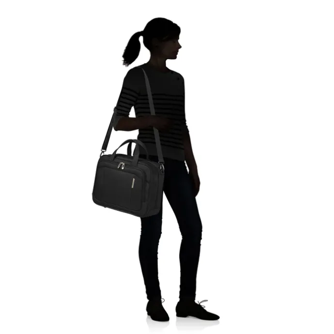 Samsonite Respark Laptop Shoulder Bag ozone black