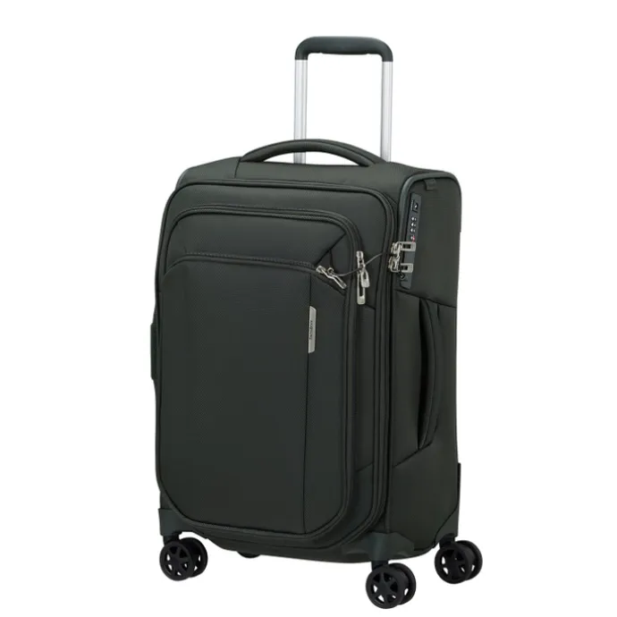 Samsonite Respark Spinner 55/35 Expandable forest green