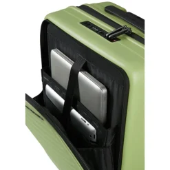 Samsonite Restackd Spinner 55/20 Expandable Easy Access wasabi