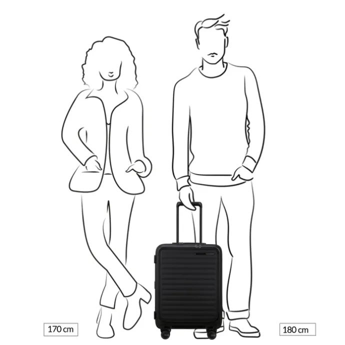 Samsonite Restackd Spinner 55 EXP Easy Acces rose