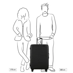 Samsonite Restackd Spinner 75 EXP black