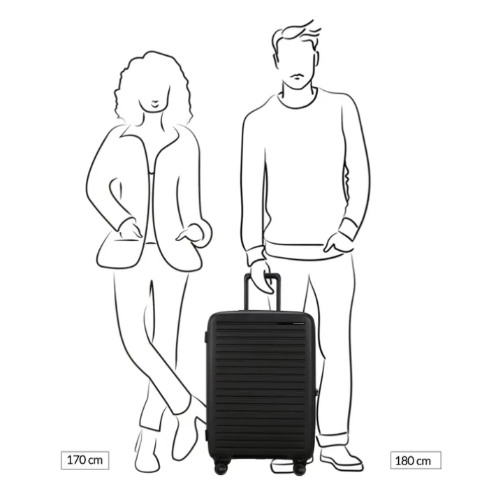 Samsonite Restackd Spinner 68 EXP black