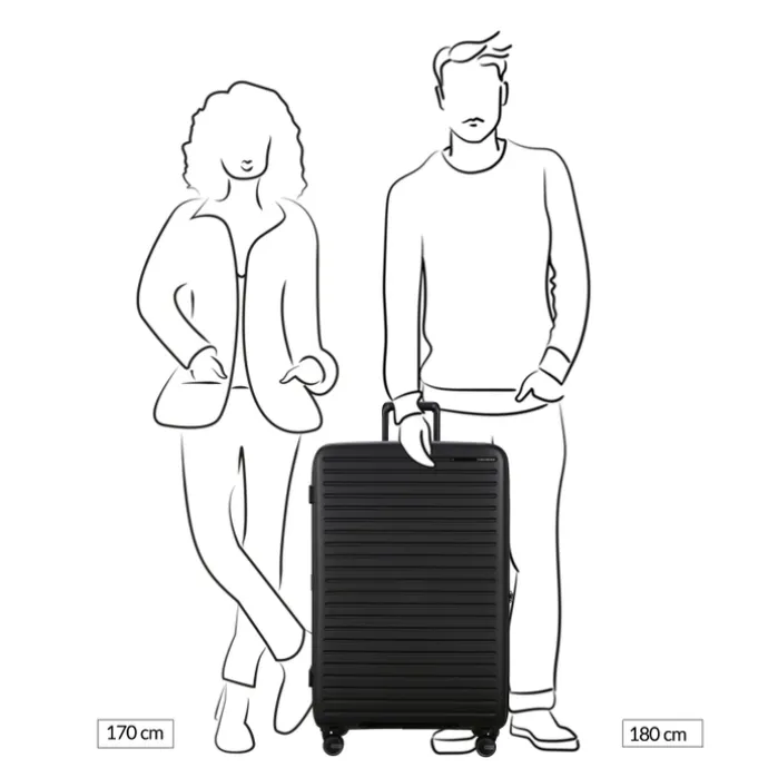 Samsonite Restackd Spinner 81 EXP sage